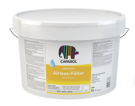 Capacryl Airless Füller, 5 Liter, weiss, Caparol