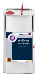 Verdünner matt 905, 5,00 Liter, MEGA