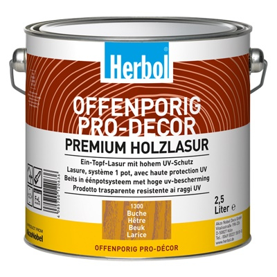 Offenporig Pro-Décor, Herbol
