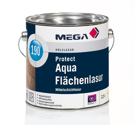 Protect Aqua Flchenlasur Mittelschichtlasur 190, MEGA