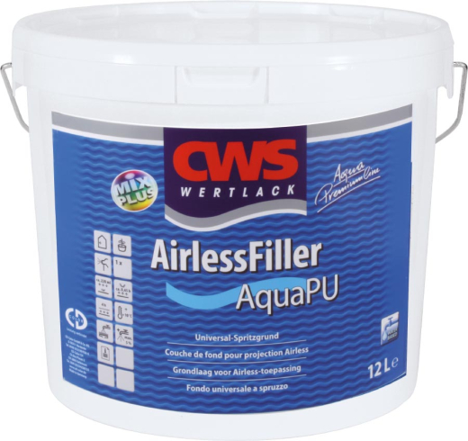 CWS Airless Filler Aqua, cd color