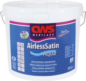 CWS Airless Satin Aqua, cd color