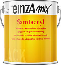 einzA Samtacryl Seidenglanzlack