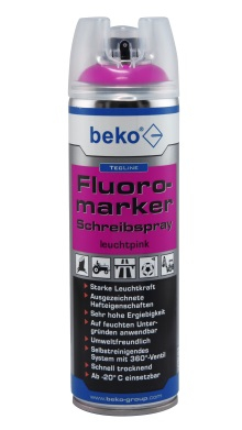 TecLine Fluoromarker Schreibspray, BEKO