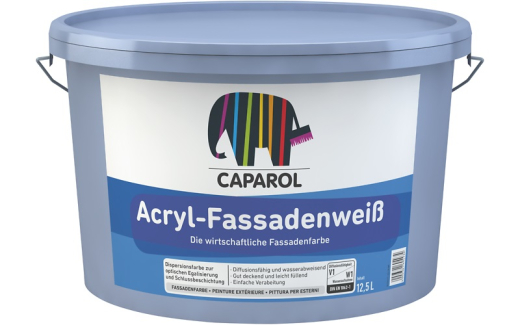 Acryl Fassadenweiß, Caparol