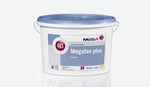 Megafan plus 403, Reinacrylat Fassadenfarbe, Mega