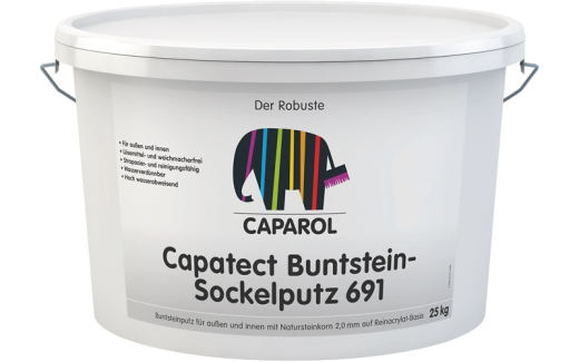 Capatect Buntstein Sockelputz 691