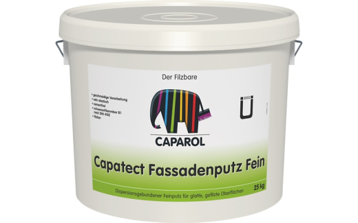 Capatect Fassadenputz Fein 687, Glattputz, 25 kg weiss, Caparol