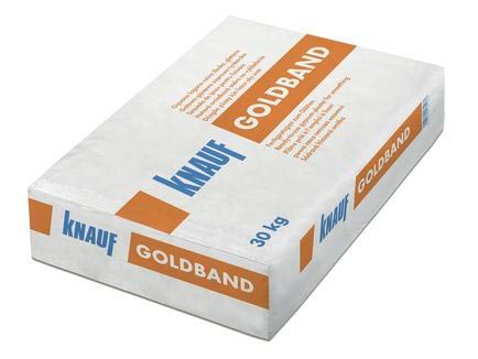 Goldband, Fertigputzgips Leicht, Knauf