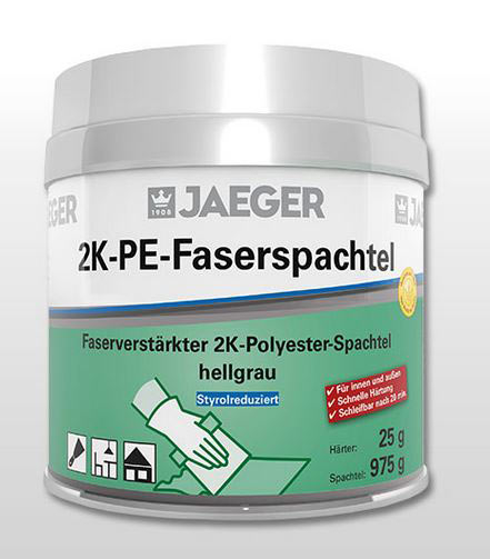 Kronen 2K PE Faserspachtel 415, JAEGER