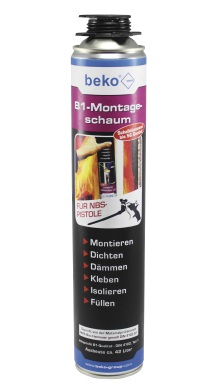 B1 Montageschaum 750 ml, BEKO