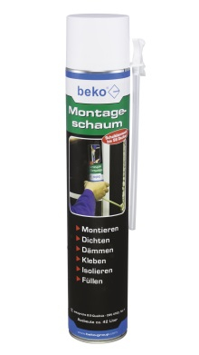 Montageschaum 1 Komponenten Polyurethanschaum, BEKO