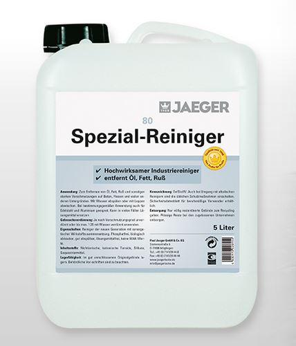 Spezial Reiniger 80, Jäger