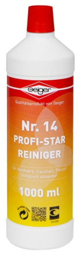 Profi Star Reiniger, 1 Liter, Geiger GmbH