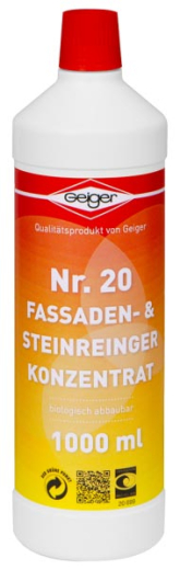 Fassaden und Steinreiniger Konzentrat, geiger