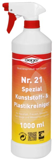 Spezial Kunststoff und Plastikreiniger, 1 Liter, geiger