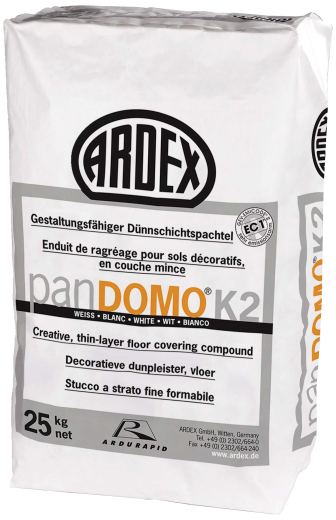 PANDOMO K2 Gestaltungsfähiger Dünnschichtspachtel, 25 kg
