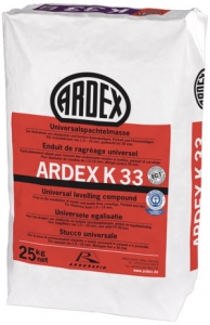 ARDEX K 33 Universalspachtelmasse, 25 kg