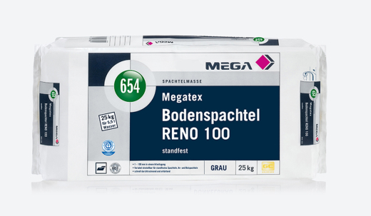 Megatex Bodenspachtel RENO 654, 25.00 Kg, Mega