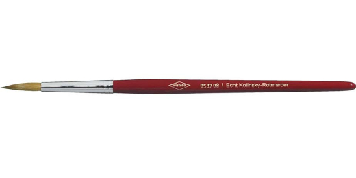 Retuschier und Aquarellpinsel, rund 537, Wistoba