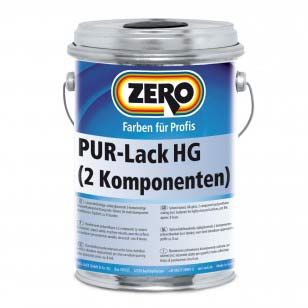 PUR Lack HG incl. Härter, Zero