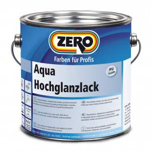 Aqua Hochglanzlack, Zero