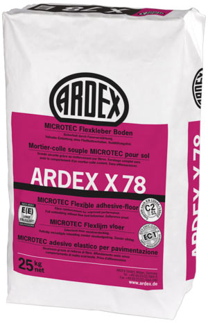 ARDEX X 78 MICROTEC Flexkleber, Boden