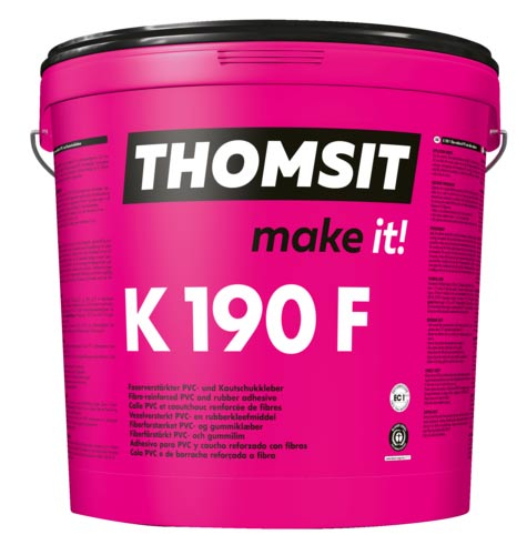 K 190 F Faserverstärkter Kautschuk und PVC-Belagkleber, Thomsit