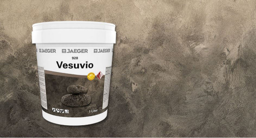 928 Vesuvio Dekorative metallic-Glättspachtelmasse für den Innenbereich.