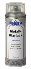 Metall Klar Lack, seidenmatt, 400 ml, Sdwest
