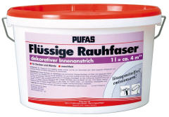 Flssige Rauhfaser, Pufas