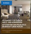 Pflegeset für geölte Holz und Korkböden, dr schutz