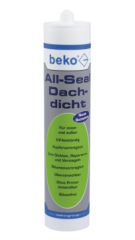 All Seal Universal Dichtstoff, 310 ml, transparent, BEKO