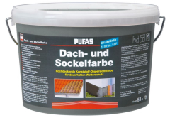 Dach und Sockelfarbe, 5,00 Liter, Pufas