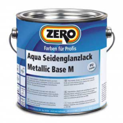 Aqua Seidenglanzlack Metallic Base M, Zero