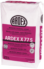 ARDEX X 77 S, MICROTEC Flexkleber, schnell