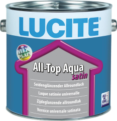LUCITE All Top Aqua Satin